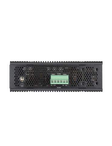 D-Link DIS-200G-12PS switch-uri Gestionate L2 Gigabit Ethernet (10 100 1000) Power over Ethernet (PoE) Suport Negru