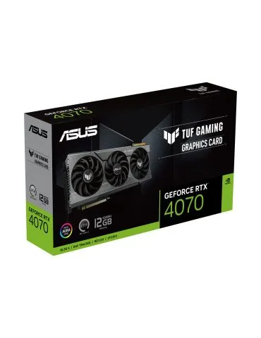 ASUS TUF Gaming TUF-RTX4070-12G-GAMING NVIDIA GeForce RTX 4070 12 Giga Bites GDDR6X