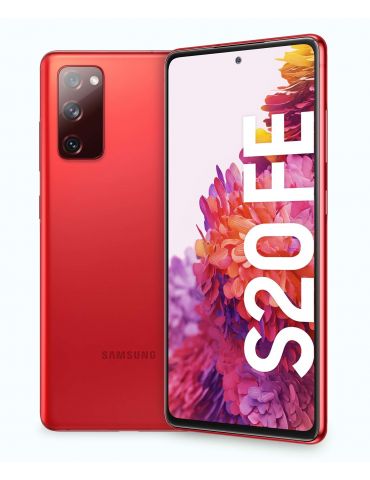Samsung Galaxy S20 FE SM-G780F 16,5 cm (6.5") Android 10.0 4G USB tip-C 6 Giga Bites 128 Giga Bites 4500 mAh Roşu
