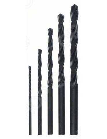 Set burghie pentru metal HSS-R DIN 338 2 3 4 5 6mm set 5 buc. Bosch - 1 - Tik.ro