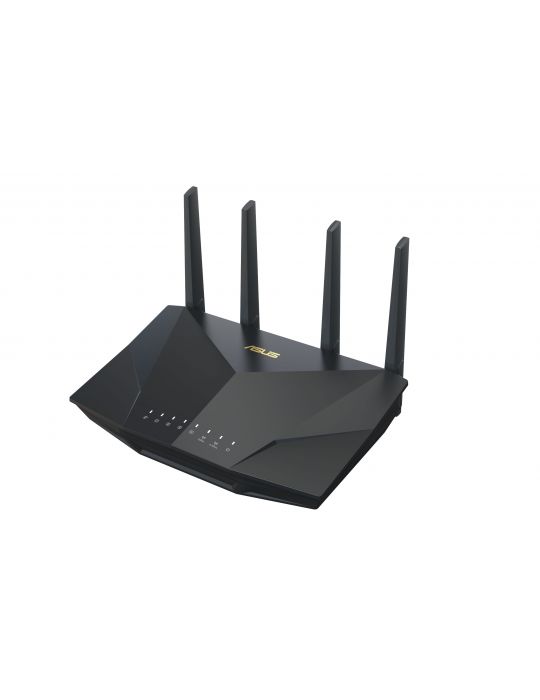 ASUS RT-AX5400 router wireless Gigabit Ethernet Bandă dublă (2.4 GHz  5 GHz) Negru