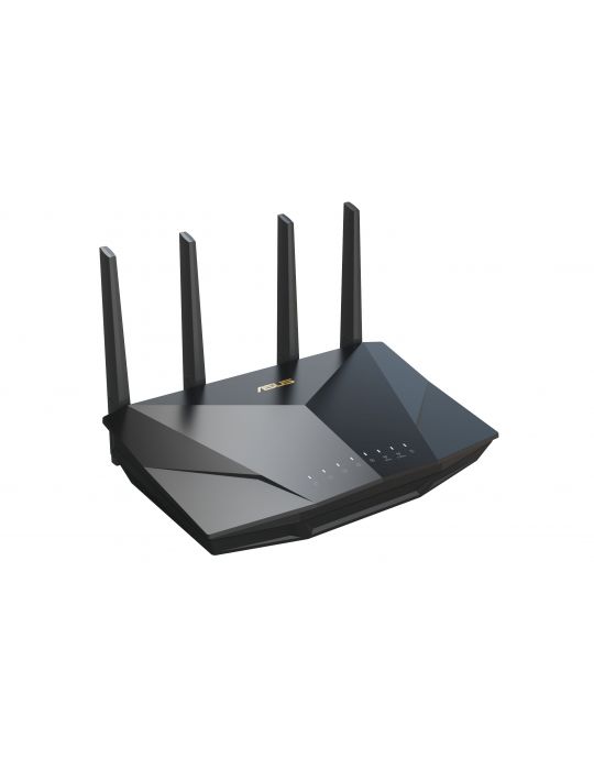 ASUS RT-AX5400 router wireless Gigabit Ethernet Bandă dublă (2.4 GHz  5 GHz) Negru