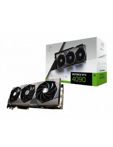 MSI GeForce RTX 4090 SUPRIM X 24G NVIDIA 24 Giga Bites GDDR6X - Tik.ro