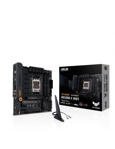 ASUS TUF GAMING B650M-E WIFI plăci de bază AMD B650 Mufă AM5 micro-ATX - Tik.ro