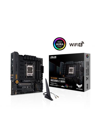 ASUS TUF GAMING B650M-E WIFI plăci de bază AMD B650 Mufă AM5 micro-ATX