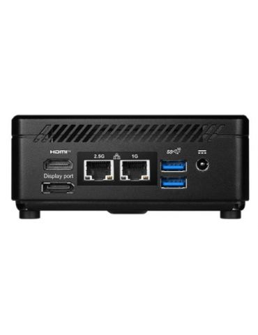 MSI Cubi 12M-003EU i5-1235U mini PC Intel® Core™ i5 8 Giga Bites DDR4-SDRAM 512 Giga Bites SSD Windows 11 Home Negru