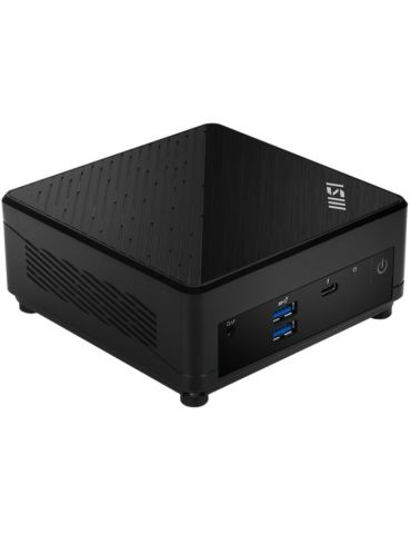MSI Cubi 12M-005EU i3-1215U mini PC Intel® Core™ i3 8 Giga Bites DDR4-SDRAM 256 Giga Bites SSD Windows 11 Home Negru