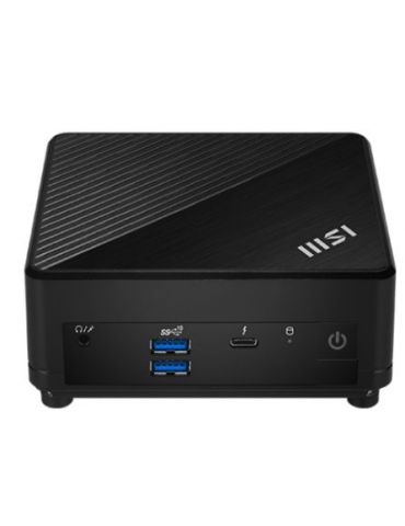 MSI Cubi 12M-005EU i3-1215U mini PC Intel® Core™ i3 8 Giga Bites DDR4-SDRAM 256 Giga Bites SSD Windows 11 Home Negru