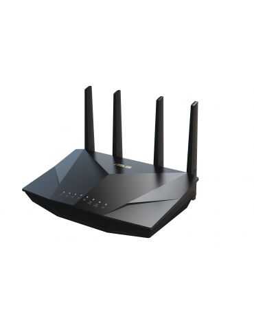 ASUS RT-AX5400 router wireless Gigabit Ethernet Bandă dublă (2.4 GHz  5 GHz) Negru