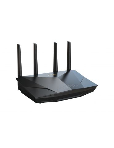 ASUS RT-AX5400 router wireless Gigabit Ethernet Bandă dublă (2.4 GHz  5 GHz) Negru