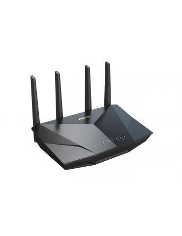 ASUS RT-AX5400 router wireless Gigabit Ethernet Bandă dublă (2.4 GHz  5 GHz) Negru