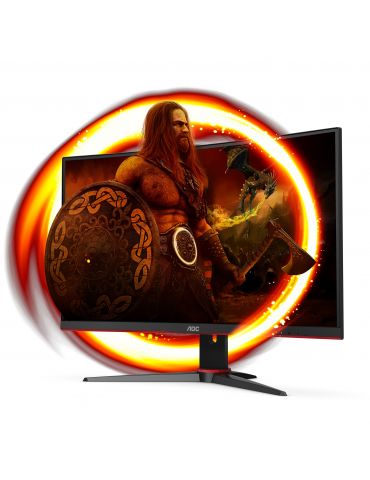 AOC G2 C27G2E BK monitoare LCD 68,6 cm (27") 1920 x 1080 Pixel Negru, Roşu
