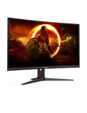 AOC G2 C27G2E BK monitoare LCD 68,6 cm (27") 1920 x 1080 Pixel Negru, Roşu