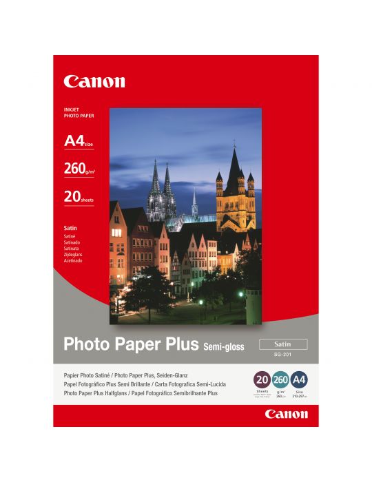 Canon 1686B021 hârtii fotografică A4 Satin