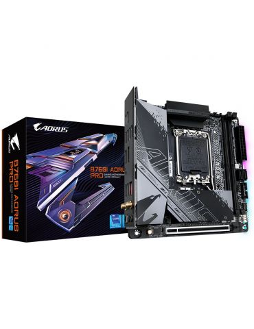 Gigabyte B760I AORUS PRO plăci de bază Intel B760 Express LGA 1700 mini ITX