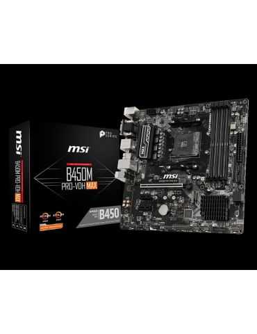 Placa de baza MSI B450M PRO-VDH MAX Msi - 1