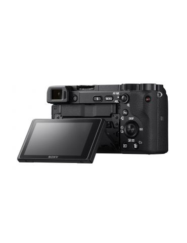 Sony α 6400 + SELP1650 MILC 24,2 MP CMOS 6000 x 4000 Pixel Negru