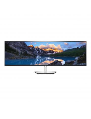 DELL UltraSharp U4924DW LED display 124,5 cm (49") 5120 x 1440 Pixel 5K Ultra HD Negru, Argint - Tik.ro
