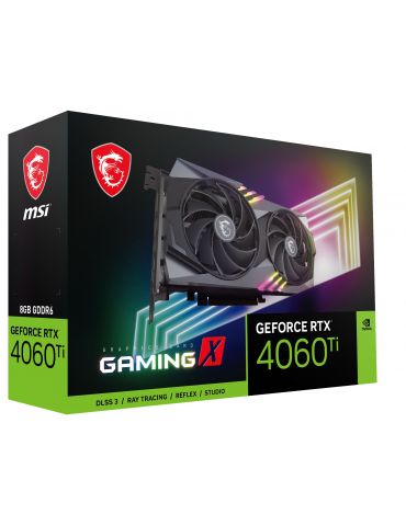 MSI GeForce RTX 4060 Ti GAMING X 8G NVIDIA 8 Giga Bites GDDR6