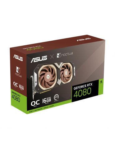 ASUS RTX4080-O16G-NOCTUA NVIDIA GeForce RTX 4080 16 Giga Bites GDDR6X