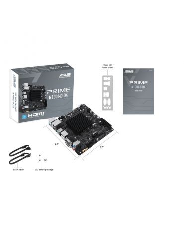 ASUS PRIME N100I-D D4 NA (CPU integrat) mini ITX
