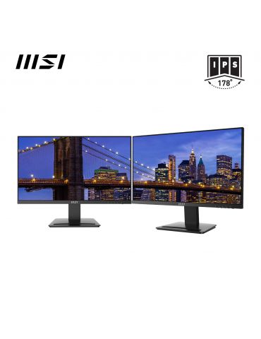 MSI Pro MP243X monitoare LCD 60,5 cm (23.8") 1920 x 1080 Pixel Full HD Negru