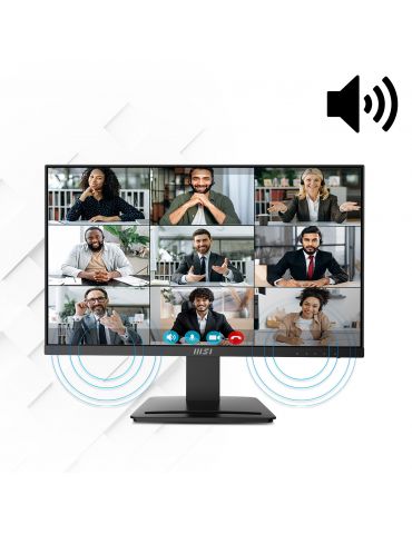 MSI Pro MP243X monitoare LCD 60,5 cm (23.8") 1920 x 1080 Pixel Full HD Negru