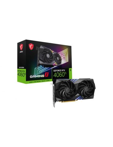 MSI GEFORCE RTX 4060 TI GAMING X 16G plăci video NVIDIA 16 Giga Bites GDDR6 - Tik.ro