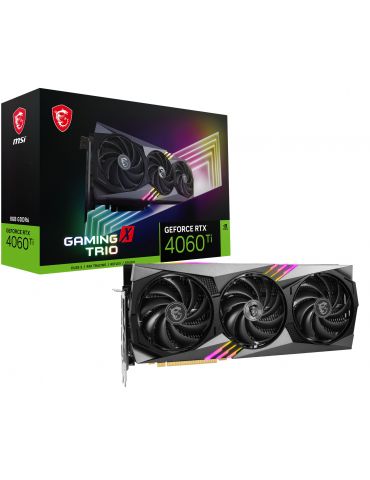 MSI GeForce RTX 4060 Ti GAMING X TRIO 8G NVIDIA 8 Giga Bites GDDR6