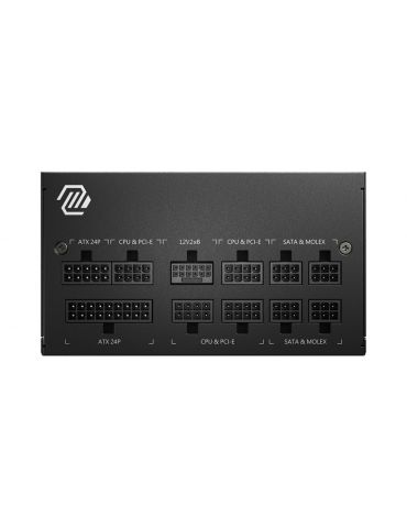 MSI MAG A750GL PCIE5 unități de alimentare cu curent 750 W 20+4 pin ATX ATX Negru