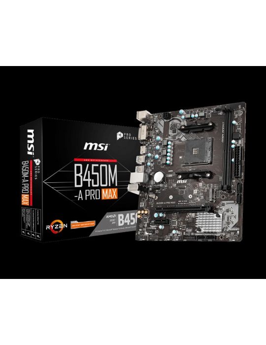 Placa de baza MSI AMD B450M-A PRO MAX Msi - 1