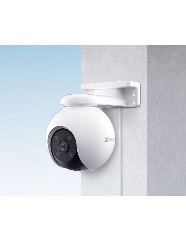 EZVIZ H8 Pro 2K Sferic IP cameră securitate Interior & exterior 2304 x 1296 Pixel Perete Stâlp