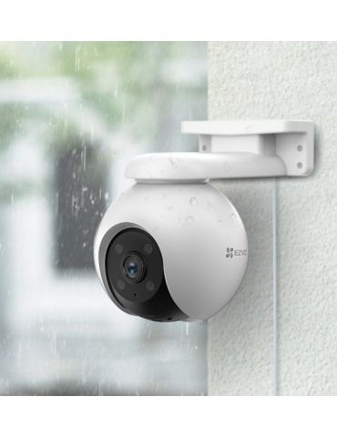EZVIZ H8 Pro 2K Sferic IP cameră securitate Interior & exterior 2304 x 1296 Pixel Perete Stâlp