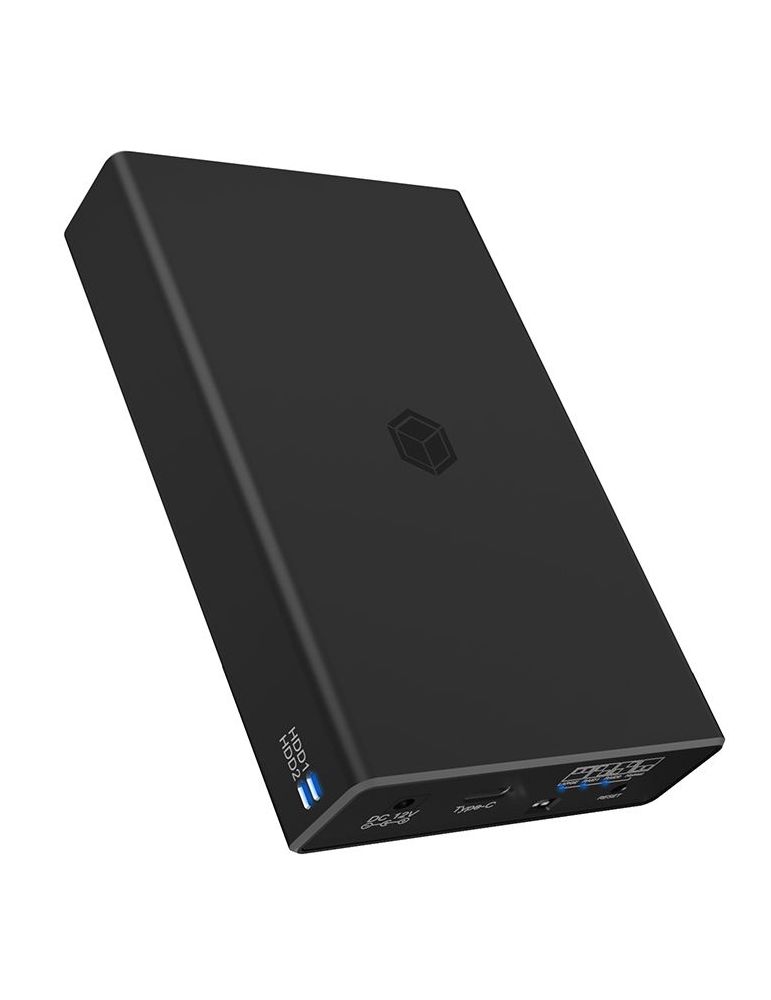 Icy box ICY BOX IB-RD2253-C31 Cutie protecție HDD/SSD Negru 2.5"