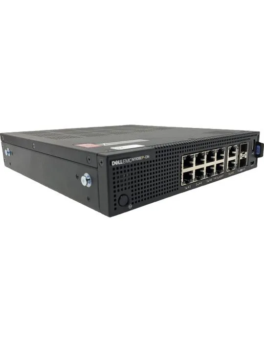 DELL N-Series N1108EP-ON Gestionate L2 Gigabit Ethernet (10 100 1000) Power over Ethernet (PoE) Suport 1U Negru