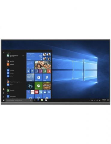 Desktop Interactiv Prestigio MultiBoard (Monoblock) L Prime Series 65inch, 3840x2160, Android 9.0, Windows 10 Pro, Black Prestig - Tik.ro