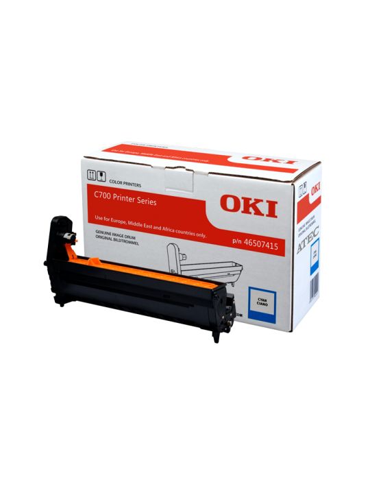 Drum unit - cilindru imprimare Oki C712 Cyan Oki - 1