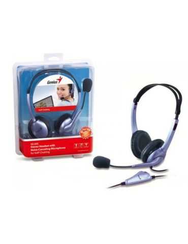 Casti cu microfon Genius HS-04S, Blue Genius - 1 - Tik.ro