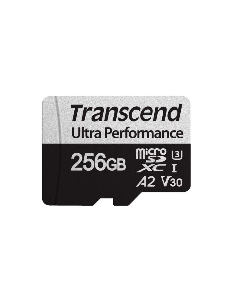 Memory Card microSDXC Transcend 340S 256GB, Class 10, UHS-I U3, V30, A2 + Adaptor SD