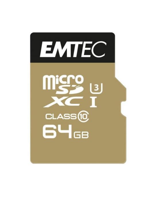 Card de Memorie MicroSD HC EMTEC, 64GB, Class 10 Emtec - 1