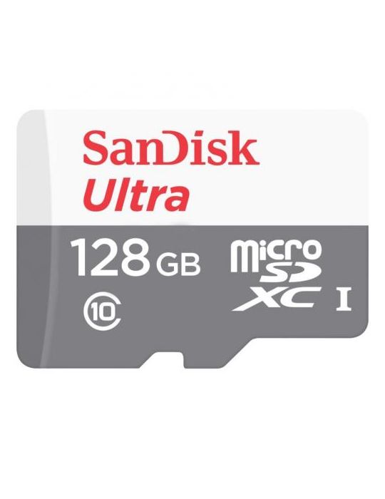 Memory Card microSDXC SanDisk Ultra 128GB, Class 10, UHS-I Sandisk - 1