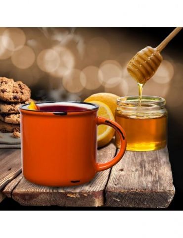 Cana  vintage  portocalie... - Tik.ro