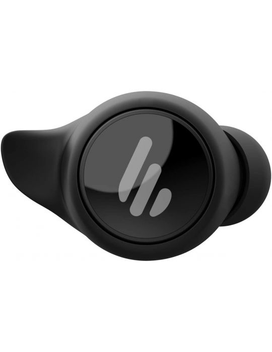 Casti edifier wireless intraauriculare - butoni pt smartphone microfon pe casca conectare prin bluetooth 5.0 negru tws6-bk (incl