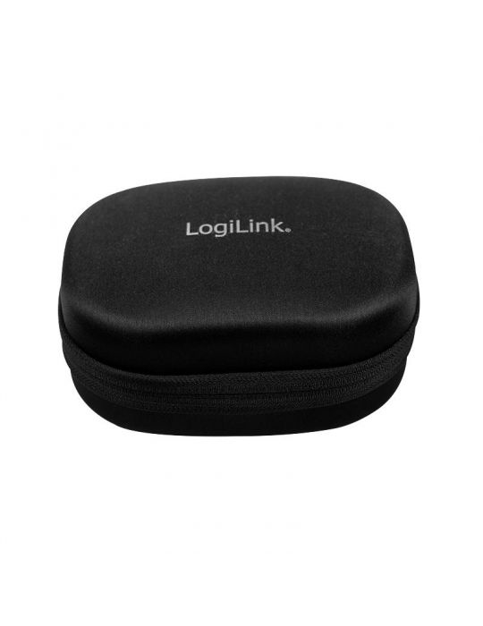 Casti logilink wireless standard utilizare multimedia mp3 smartphone (doar audio) microfon nu conectare prin bluetooth 5.0 negru