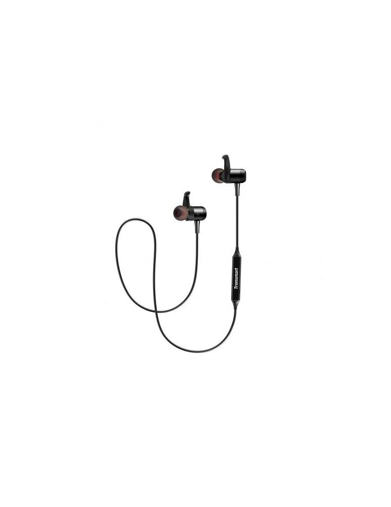 Casti tronsmart encore s1 sports wireless intraauriculare cu fir de legatura pt smartphone microfon pe fir conectare prin blueto