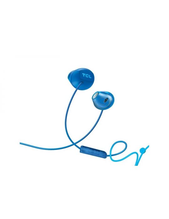 Casti tcl socl200 ear bud headset blue socl200bl-eu (include tv 0.18lei) Tcl - 1