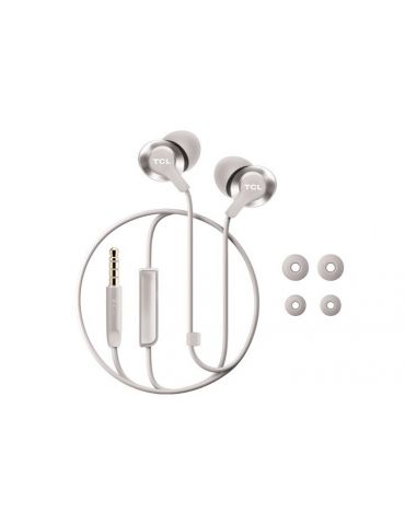 Casti tcl elit200 in-ear headset hra gray elit200wt-eu (include tv 0.18lei) Tcl - 1