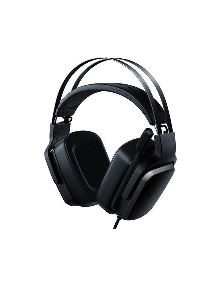 Casti razer tiamat cu fir gaming utilizare multimedia microfon pe brat conectare prin jack 3.5 mm jack 3.5 mm x 4 negru rz04-020