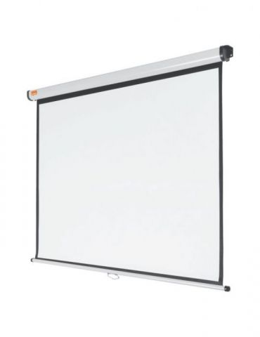 Ecran proiectie  nobo manual format 4 : 3 fixare perete | tavan 150 x 114 cm 1902391 Nobo - 1