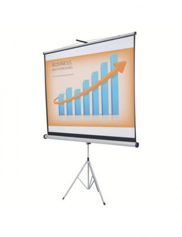 Ecran proiectie  nobo manual format 16 : 10 fixare trepied 200 x 131 cm 1902397w Nobo - 1